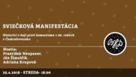 Bratislavské Hanusove Dni / Sviečková manifestácia │ Neupauer, Šimulčík, Krupová │ 25.04.2018