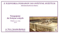 Komunita Blahoslavenstiev / 03_VSTUPUJEME DO SVÄTYNE SVÄTÝCH