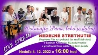 Komunita Blahoslavenstiev / NEDEĽNÉ STRETNUTIE - POZVANIE DO TICHA ADVENTU