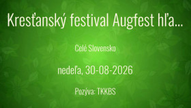 Kresťanský festival Augfest hľadá dobrovoľníkov pre svoju letnú misiu