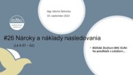 ECAV / #26 Nároky a náklady nasledovania (Lk 9, 57 – 62)