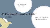 ECAV / #3 Predpoveď o narodení Ježiša (Lk 1, 26 – 38)