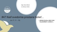 ECAV / #47 Uzdravenie desiatich malomocných (L 17, 11 – 19)