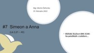 ECAV / #7 Simeon a Anna (Lk 2, 21 – 40)