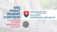 ECAV / Ako podať žiadosť o dotáciu v dotačnom systéme Ministerstva kultúry