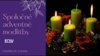 ECAV / Spoločné adventné modlitby 13.12.2021