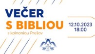 Koinonia Ján Krstiteľ / Večer s Bibliou