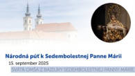 TV LUX / PRIAMY PRENOS SVÄTEJ OMŠE ZO ŠAŠTÍNA – Pondelok 15. 9. 2025