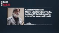 Pastirčák Daniel / 🎙️ Kazateľ Pastirčák: Máme vlastizradnú vládu. A dôvod? Cynická snaha vyhnúť sa spravodlivosti