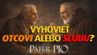 Po stopách Pátra Pia / Páter Pio pred dilemou: vyhovieť otcovi alebo sľubu?