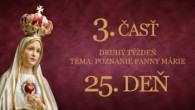 Slovensky dohovor za rodinu / 25. deň - 33 dňovej prípravy na zasvätenie skrze ruky P. Márie podľa sv. Ľ. M. Grigniona